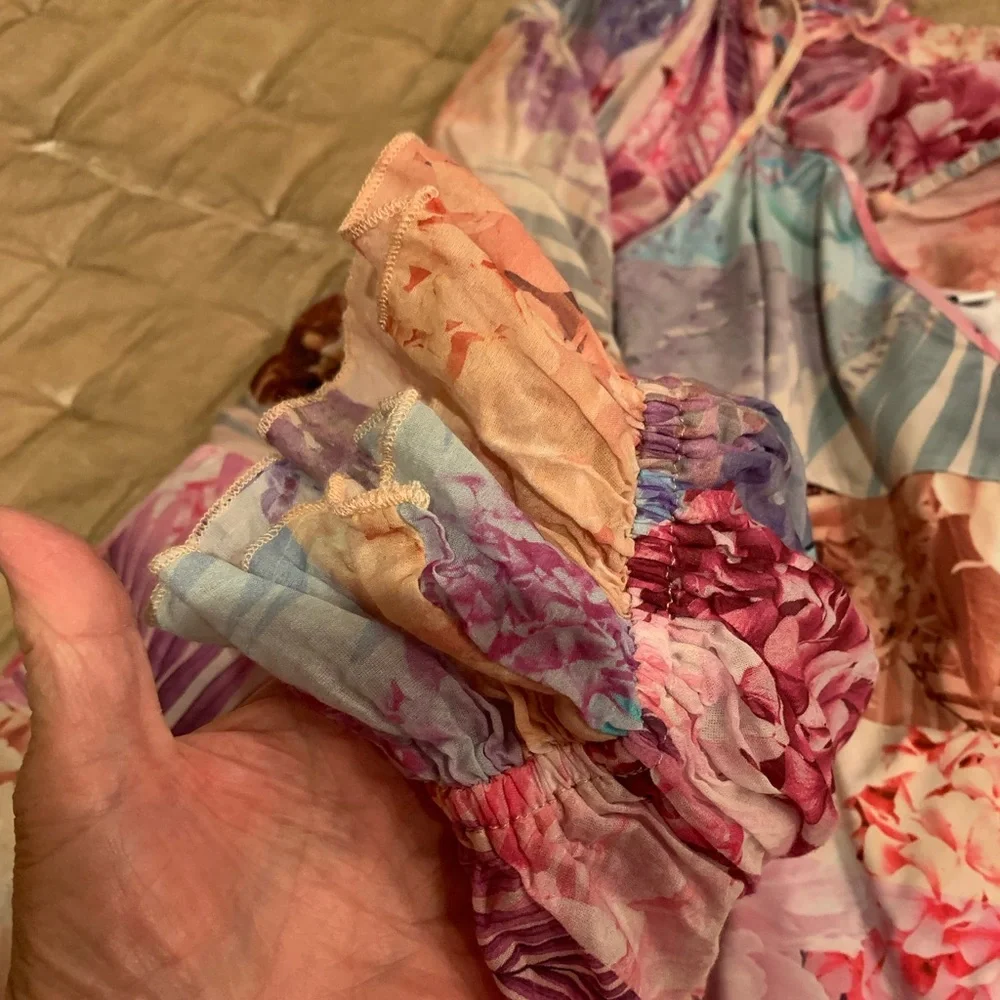 Johnny Was Dress with Floral Pattern - Picture 4 of 8